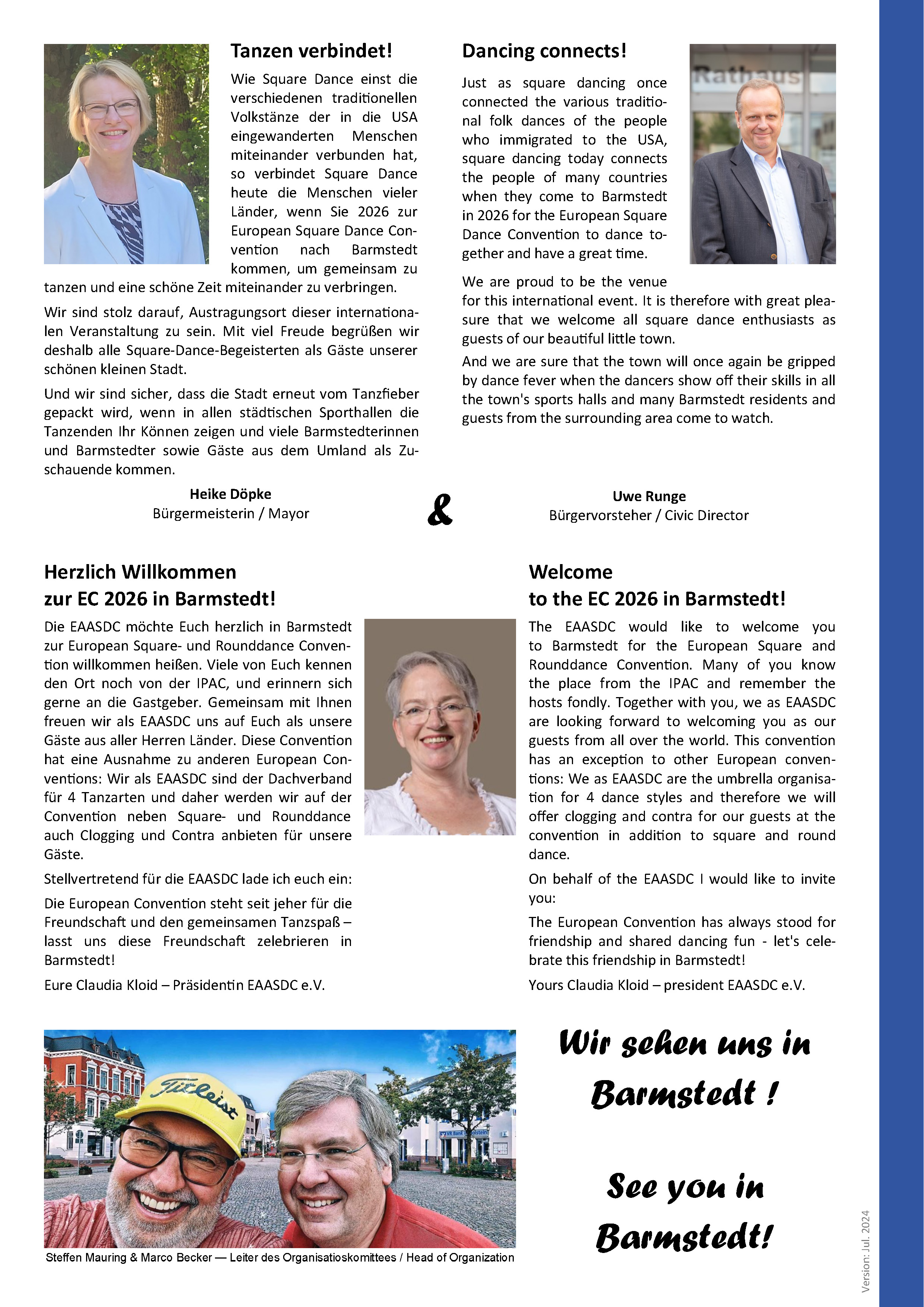 European Square Dance and Round Dance Convention 2026